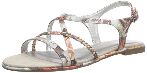 Tamaris 28129, Damen Sandalen, Mehrfarbig (FLOWER COMB 908), 38 EU