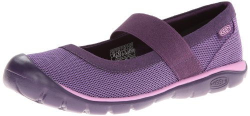 Keen Kanga MJ Damen Schuh Ballerina Slipper Schwarz Violett, BLACKBERRY/PURPLE HEART, 42 EU