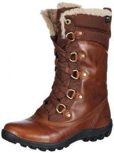 Timberland Mount Hope FTW_Mount Hope Mid F/L WP Boot, Damen Schneestiefel, Braun (DARK BROWN), 38.5 EU